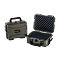 GLARY Waterproof Durable Hard Gun Case Organizer for Outdoors Concealed Tactical Hand Gun Safe case Box