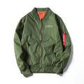 Custom Bomber Jacket Men Spring Outdoor Windbreaker Plus Size Jackets for Men 2021