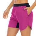New Arrival Women Bermuda Fitness Running Shorts with Mesh Lining Breathable Zipper Pocket Gym Training Quick Dry