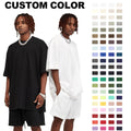 New 2026 Summer Men'S Tracksuit Custom Puff Print Logo Sports Joggers Gym Fitness 2 Piece Men'S Tracksuit Set