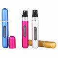 HeLun Stock 8ml Portable Refillable Aluminum Shell Atomizer Perfume Bottle