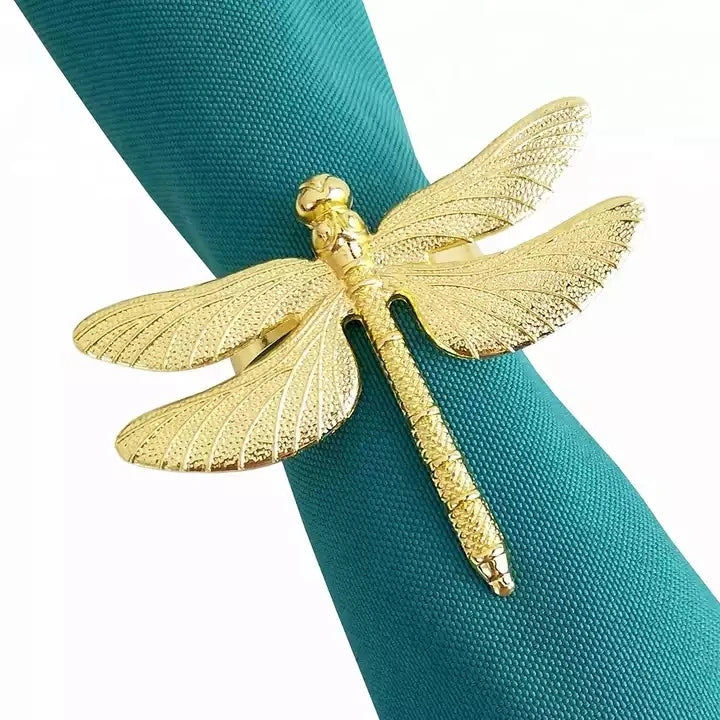 Dragonfly Metal Napkin Ring