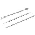 3pcs/set Universal Mobile Phone Repair Opening Tool Kit Metal Disassemble Crowbar Metal Steel Pry Cellphone Hand Tool Set