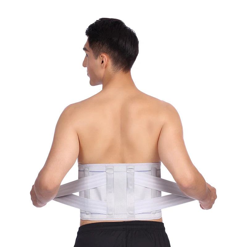 Hot Selling Removable Pad Adjustable Working Lumbar Protector Belt Waist Support Lower Back Brace