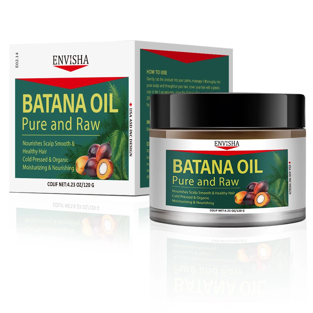Natural Organic Professional Nourishing Scalp Smoothing Healthy Hair Growth Pure Batana Oil