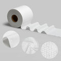 Spunlace Nonwoven Fabric Wet Wipes Used Soft Spunlace Nonwoven Fabric Roll Disposable Skin-friendly Material