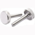 Stainless Steel Flat Head Slotted Knurled Screw Flat Head Knurled Thumb Screws