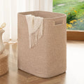 Laundry Hamper Large Woven Rope Tall Laundry Basket With Handles 22X 17X 13 Inch Decorative Storage Basket for Clothes