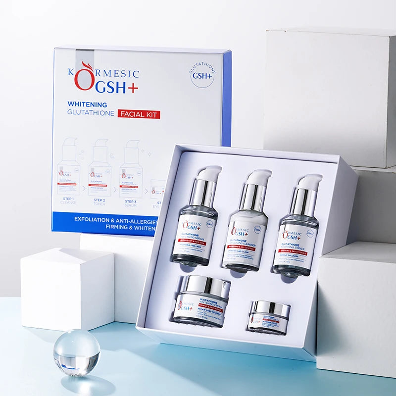 Private Label KORMESIC Whitening Facial Kit Nourishing&Whitening and Lightening Repair&Anti Aging Skin Care Set