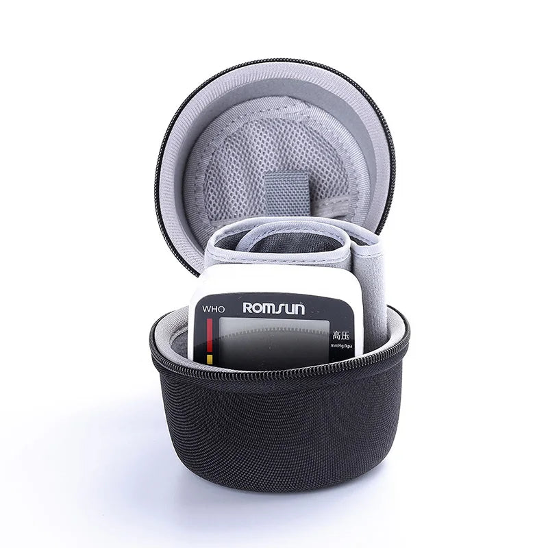 Custom Small MOQ RTS Sphygmomanometer Storage Carrying Case Professional Blood Pressure Monitor Bag Black MegaBDM