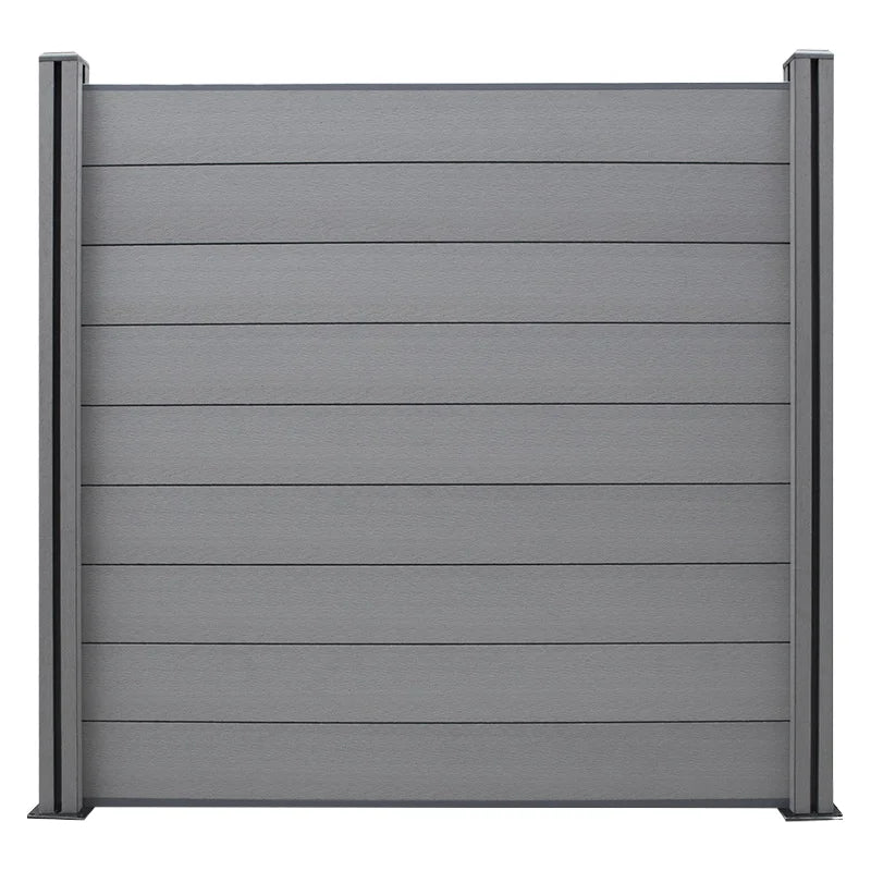 Wood Plastic Decorative Garden Fence Wood Plastics Composite Fencing Wpc Fence