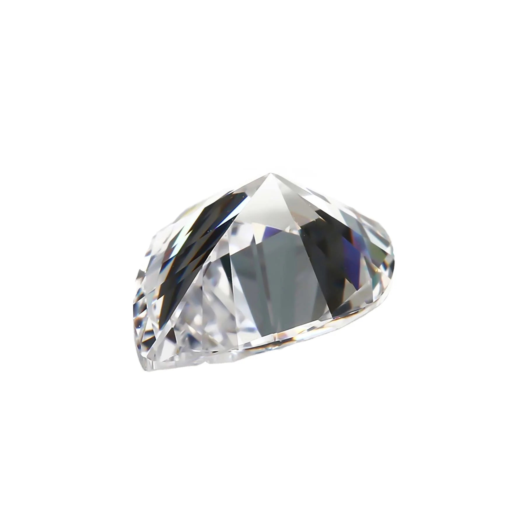Wholesale White Pear Cut VVS1 Moissanite E Color Diamond For Jewelry