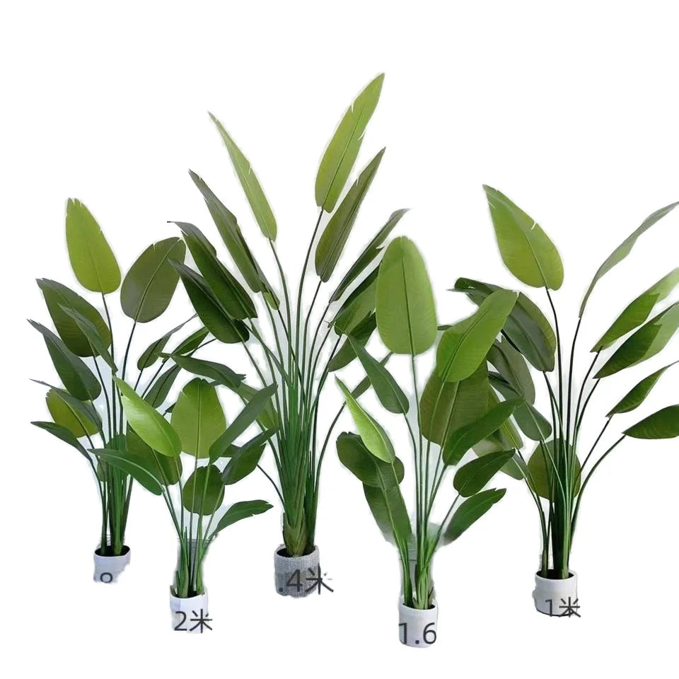 4ft Fabric Bird of Paradise Tree for Home Garden Decoration Premium Quality Artificial Plant