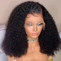 X-Tress 13*4 Lace Front Wigs Bob Wigs Water Wave Deep Curly Bob 100% REMY Human Hair Pre Bleached Tiny Knots for Black Women MegaBDM