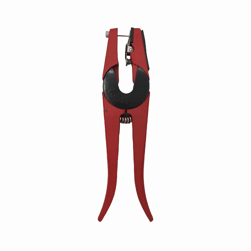 Animal Ear Tag Pliers Portable Effect Saving Ear Label Pliers Tools Red Metal Pliers