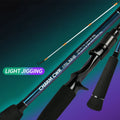 LETOYO CHARM CWR Light Jigging Rod 1.7m L Power 2 Section Lure Wt.30-300g Baitcasting Rod Carbon Fishing Stick Ultralight