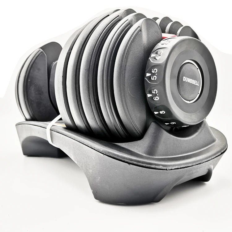 Custom logo Adjustable Stand Adjustablebarbell Set 24kg Adjustable Dumbbell for Home Exercise