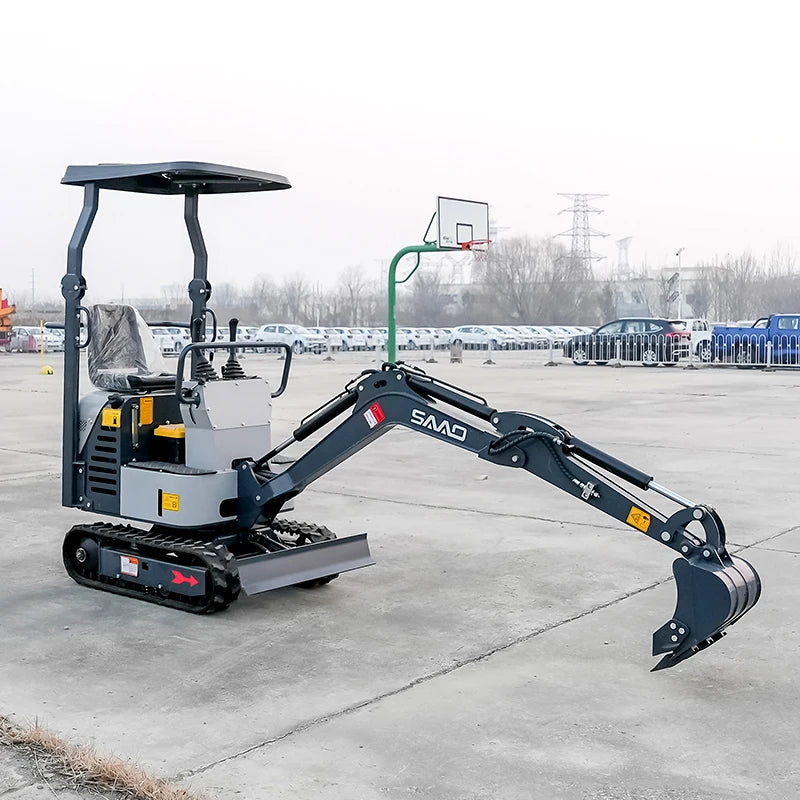 FREE SHIPPING Epa Engine Mini Excavadora De 1 Tonelada Agt Industrial Mini Excavator