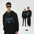 Hot Sale Fashion Men's Streetwear Sweatshirts Hoodies Custom Logo Lined Garment Dyed Waterproof Heavyweight Cotton Oversized