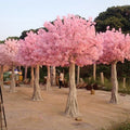 Cheap Weeding Life Size PVC Artificial Indoor Cherry Blossom Flower Trees for Decoration