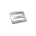 Stainless Steel Belt Retainer Adjustable Slide Buckles 3 Bar