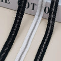 JFL072 Cotton Sole Bead Chain Lace Dress Accessories Wedding Headwear Collar Hair Accessories Off-the-shelf Women's Accessories