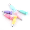 Hot Sale Matte Effect Colored 3d Simulation Cream Glue Icing Pastry Bag Design Resin Charms for Keychain