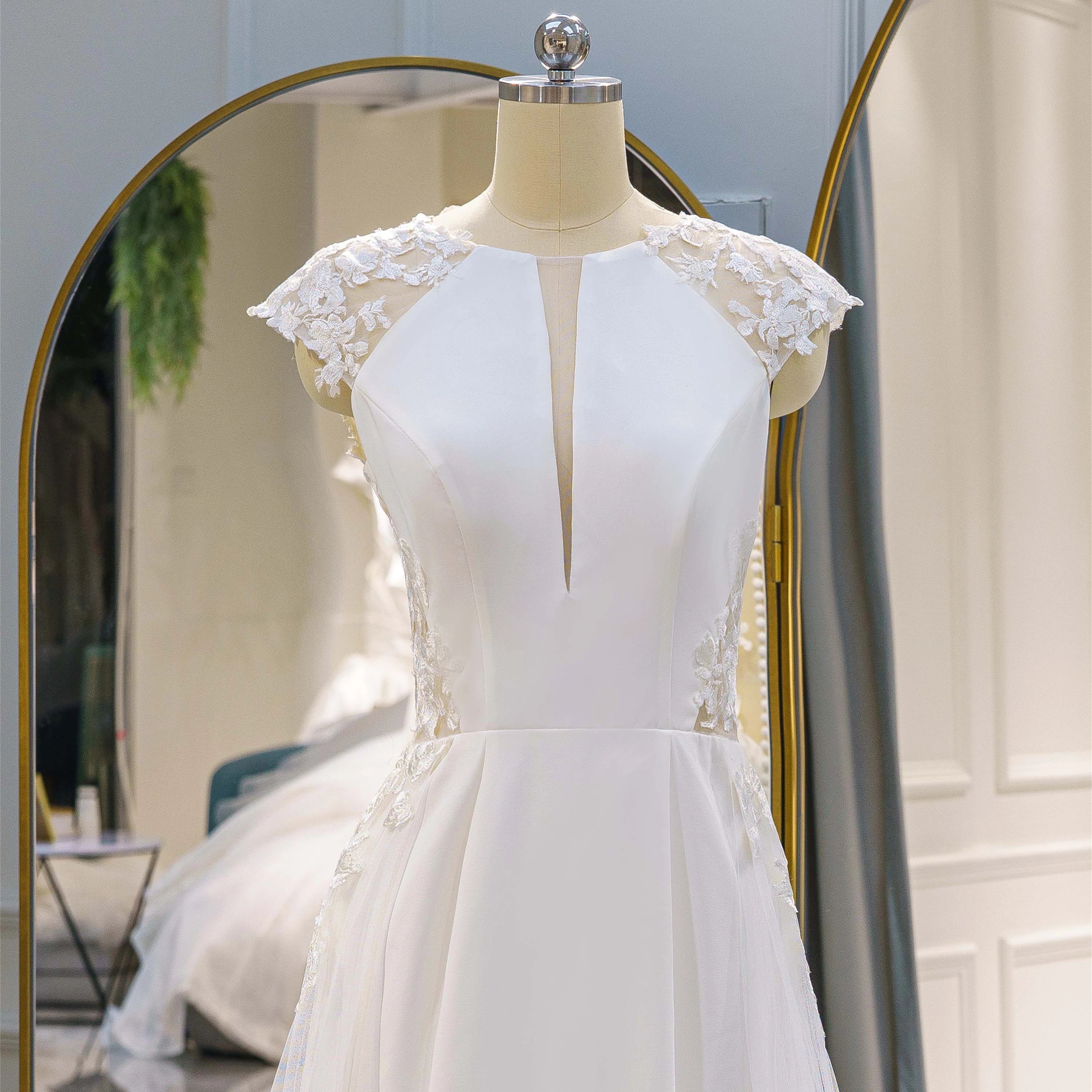 QD06201 Elegant  New Design Exquisite Prom Dress Bridal Sweetheart New Wedding Dress