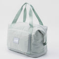 Wholesale Fashion Custom Logo Zipper Reusable Expanded Large Capacity Duffel Bag Outdoor Storage Extensible Foldable Travel