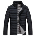 Winter Casual Wear Warm Windproof Quilted Outdoor Mens  Jacket