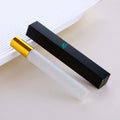 Silk Screen logo Essential Oil Roll on Bottle Black Frosted Glass Roller Bottle 10 ml Mini Perfume Bottle With Gift-box