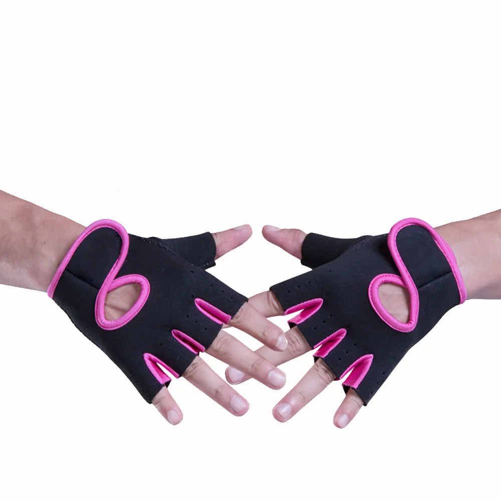Non slip Palm Breathable Fabric Gym Motorcycle Gloves Other Sports Glove