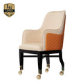 Solid Wood VIP Baccarat Gaming Chair New Design for Casino Players for Sports & Entertainment