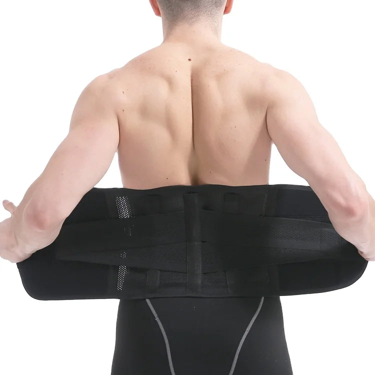 Orthopedic Corset Back Support Belt Spine Lumbar Back Belt Men Women Waist Support Trainer Abdominal Binder Lumbar Pad Brace Gym