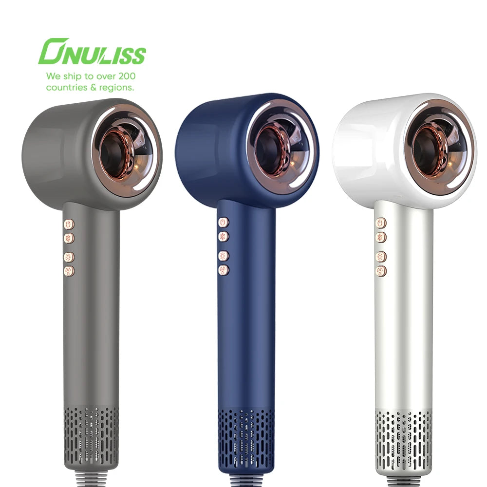 High Power Rechargeable Hair Dryer 110000Rpm Brushless Dc Motor Hair Dryer for Salon