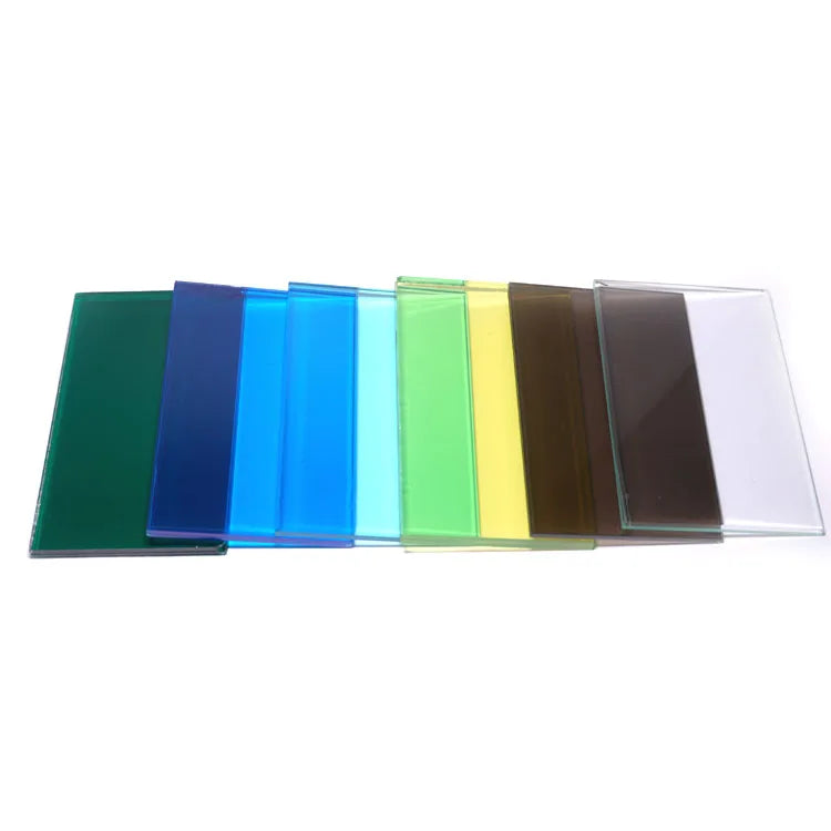 10mm 12mm Tempered Toughened Clear Colored Laminated Glass Industrial Hospital Hotel Use Smooth Edge 1 Year Warranty