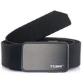 TUSHI New Tactical Nylon Belt with Alloy Buckle Customized Canvas for Outdoor Sports War Battle Hunting & Hiking 120cm