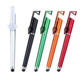 Hot Selling 3-in-1 Multi-Function for Touch Phone Holder Ballpoint Pen 1.0mm Writing Width Custom Logo Plastic YOUJIN Brand
