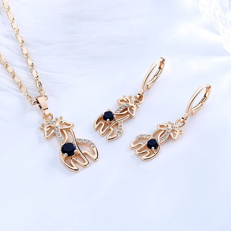 Accessories for Women Jewelry Set Fine Zircon Top Quality Elegant Women Jewelry Sets Necklaces Women Jewelry Set