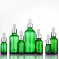 Wholesale 5ml-100ml High Grade Custom Color Empty Essential Oil & Skin Care Serum Dropper Clear Glass Bottles
