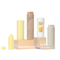 Luxury 25ml 45ml Refillable Eco-friendly Airless Pump Bottle Cosmetic Package Container Matte White Grey with Refill Bottle