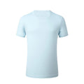 Men's 100% Combed Cotton O-Neck T-Shirt New Solid Color Knitted Fabric Comfortable and Stylish