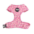 QPETTS Custom Puppy Dog Cats Vest Harnesses Adjustable Breathable Buckle with QR Code Name Tag Personalized ID Harness for Pets