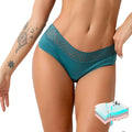 Period Panties 4-Layer Leakproof Menstrual Underwear Sexy Lace Breathable Women Underpants Lingerie Bamboo Menstrual Panties 6XL