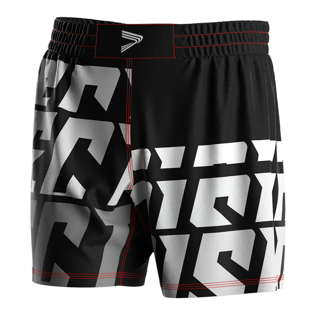 Summer Men's Athletic Shorts 140GSM Lightweight No Liner Relaxed Fit Maximum Mobility Long Tasting Print for Gym Workout