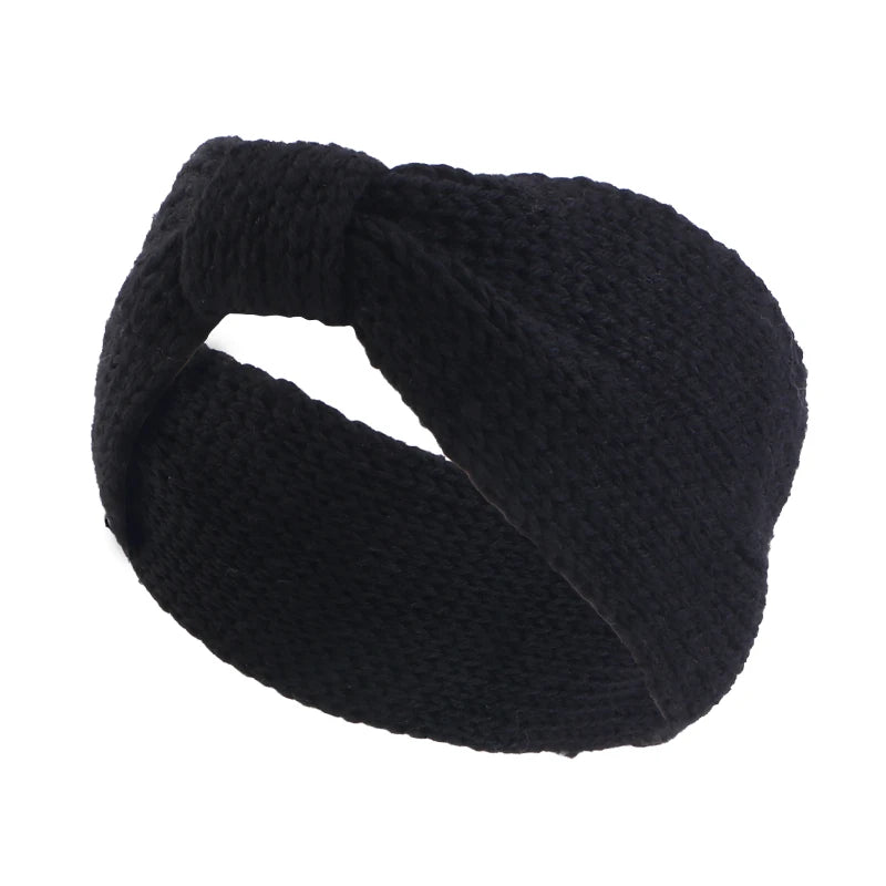 New Arrival  Knit Headbands Braided Winter Headbands Ear Warmers Crochet Head Wraps Elastic Hair Band for Women