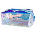 Wholesale Fashion Holographic Laser Waterproof Transparent Custom Logo PVC Travel Storage Wash Bag Cosmetic Bag Pouch