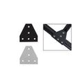 Aluminum Profile Fitting Joint Plate Side Bracket Right Angle Connection 5 Hole T Shape Connector