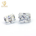 2025 Hot Sale Lab Diamond Radiant Cut Moissanite Stone D White VVS1 Clarity Lab Moissanite Loose Gemstones