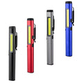 Multifunctional Rechargeable LED Torch Light 365nm UV Lamp with Aluminum Alloy Body COB Work Light